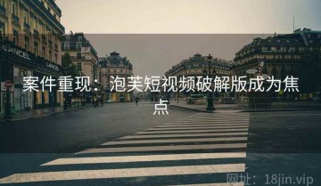 案件重现：泡芙短视频破解版成为焦点