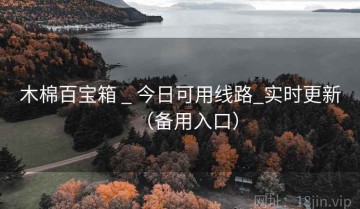 木棉百宝箱 _ 今日可用线路_实时更新（备用入口）